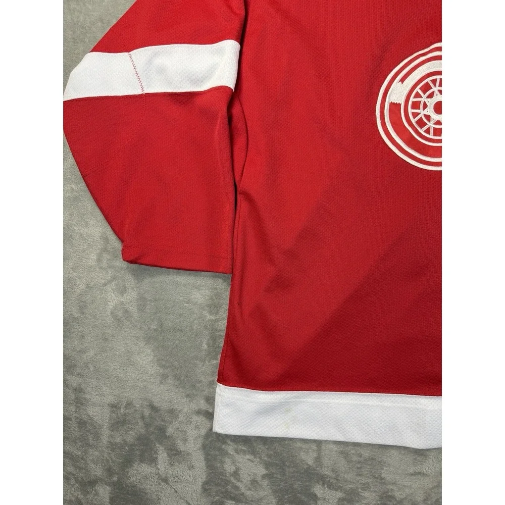 Vintage Starter Detroit Red Wings Jersey Mens XL NHL Hockey Red Pullover